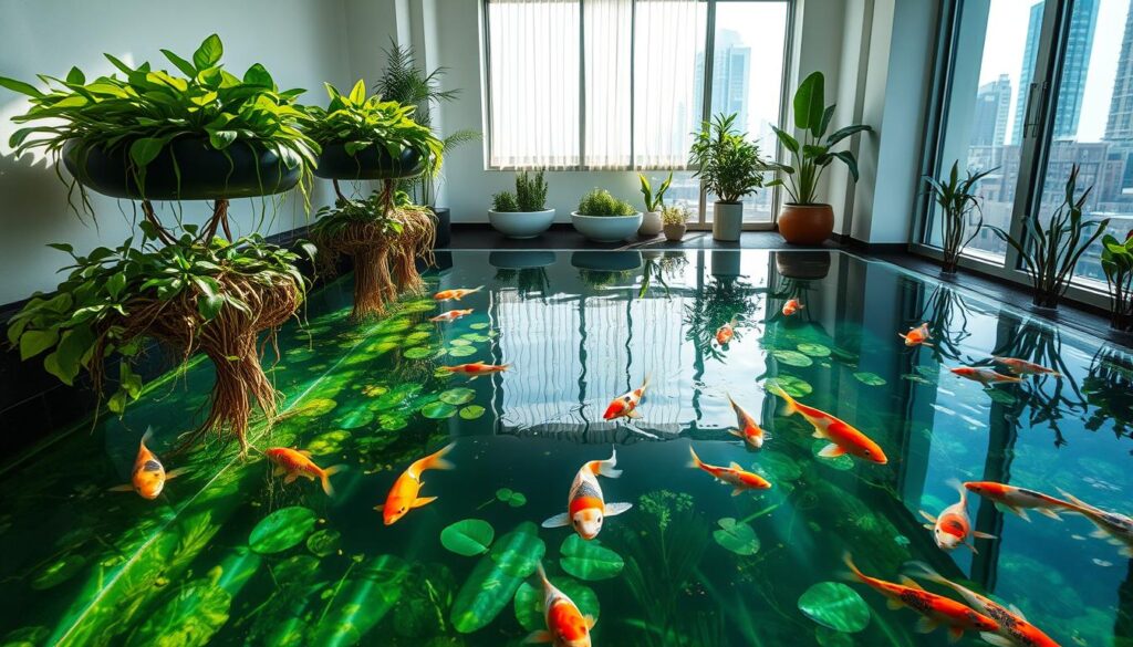 vida-sustentavel-no-jardim-aquatico-1024x585 Jardins Aquáticos: Cultive um Jardim Aquático em Seu Apartamento
