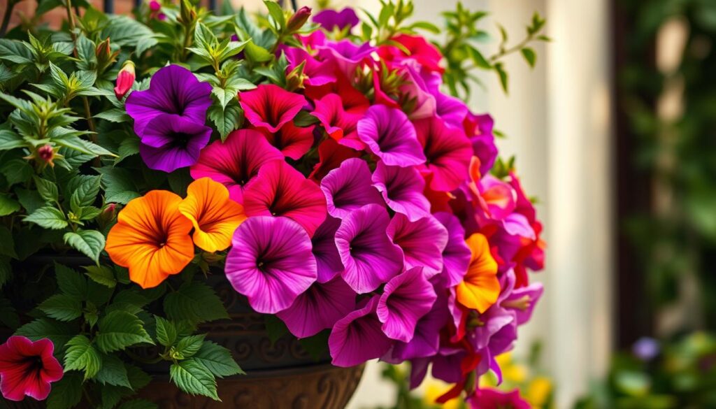 Petunia-flores-de-baixa-manutencao-1024x585 As Melhores Plantas de Baixa Manutenção para Ambientes Urbanos