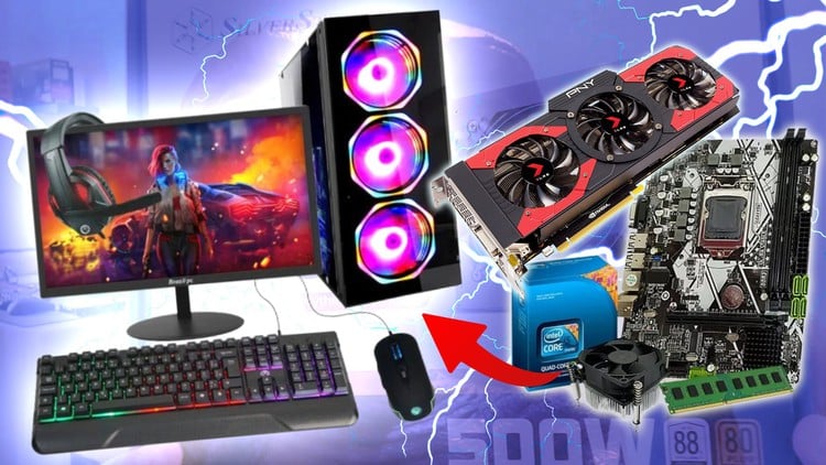 componentes-pc-gamer PC Gamer até R$ 2.500 [Atualizado Julho 2025] – O Melhor Custo-Benefício