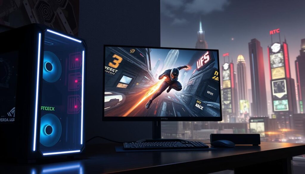 A-highly-detailed-cinematic-illustration-showcasing-the-gaming-performance-of-an-RTX-3060-1024x585 RTX 3060 em 2025: ainda vale a pena para jogar?
