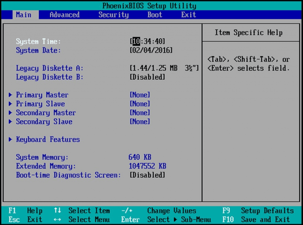 bios-windows Como instalar Windows e drivers do zero (guia rápido)