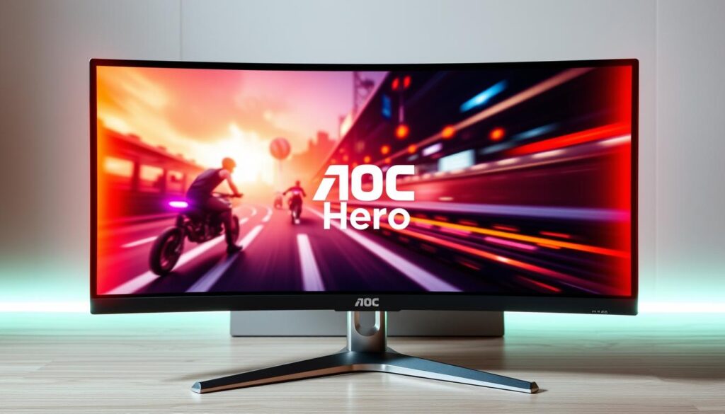 monitor gamer aoc hero