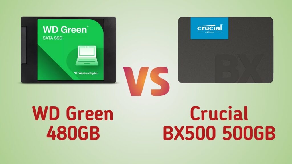 wd-green-x-bx500-1024x576 SSD WD Green vs Crucial BX500: qual escolher em 2025?