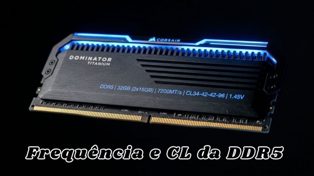 Frequência e CL da DDR5